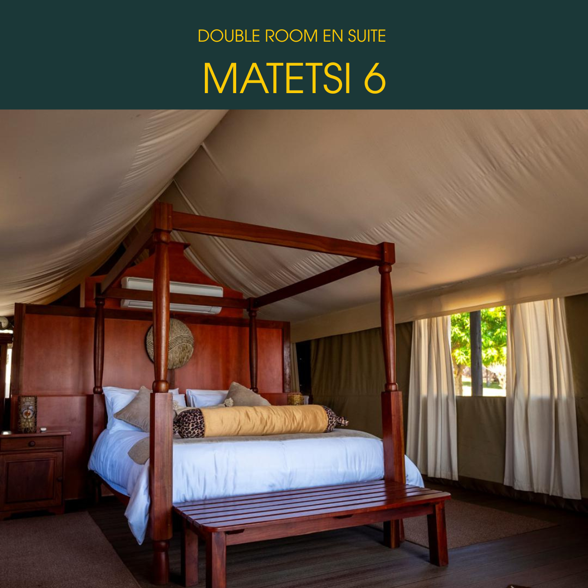 Safari with Josh - Double Room En Suite. November 23 - December 3, 2025
