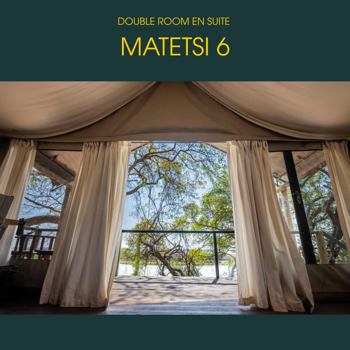 Safari with Josh - Double Room En Suite. November 23 - December 3, 2025